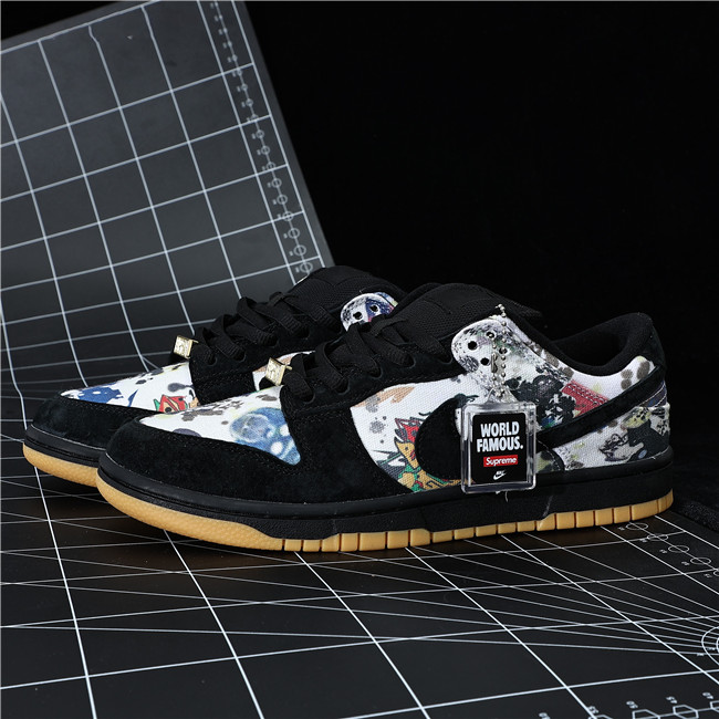 Women's Dunk Low Black Shoes 242